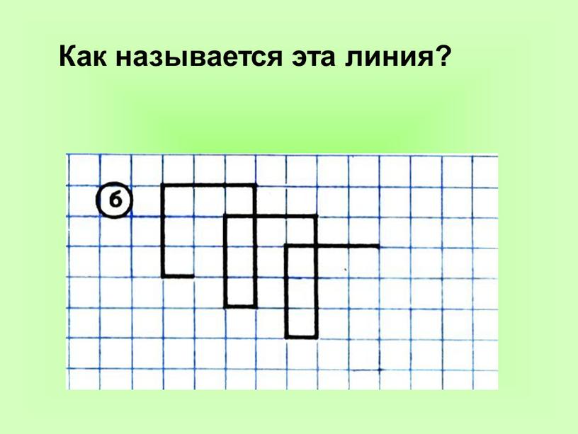 Как называется эта линия?