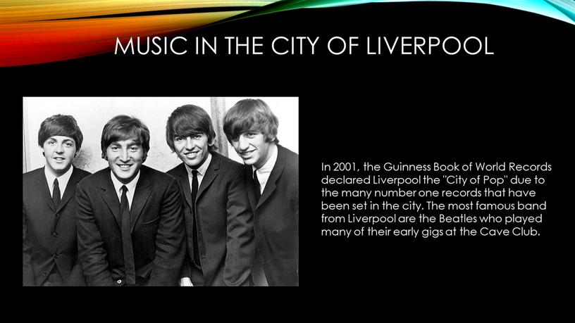 Music in the city of Liverpool
