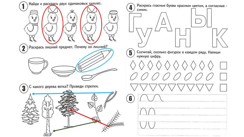 Конспект "Школьные принадлежности" (для будущих первоклассников)