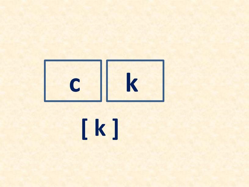 c [ k ] k