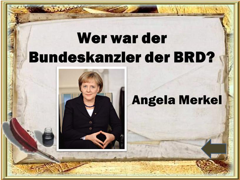 Wer war der Bundeskanzler der BRD?