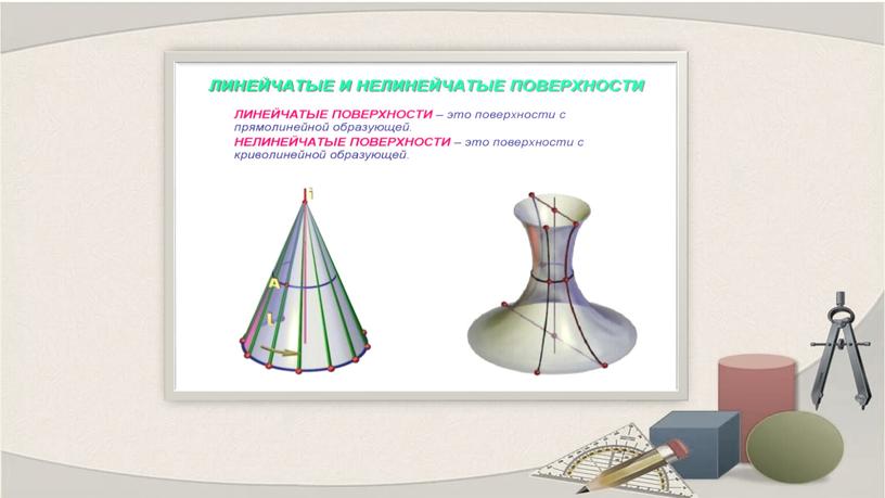 Тела вращения, как вдохновенье для творца