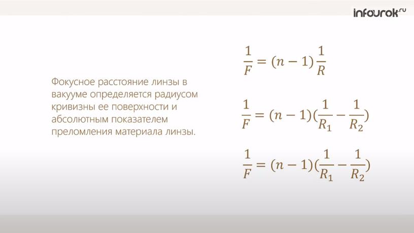 Презентация по теме "Тонкая линза"