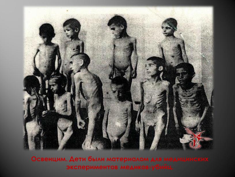 Освенцим. Дети были материалом для медицинских экспериментов медиков-убийц
