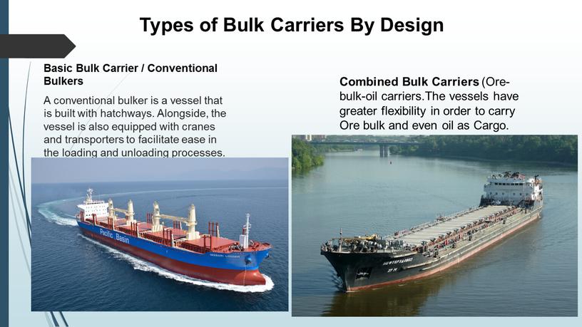 Types of Bulk Carriers By Design