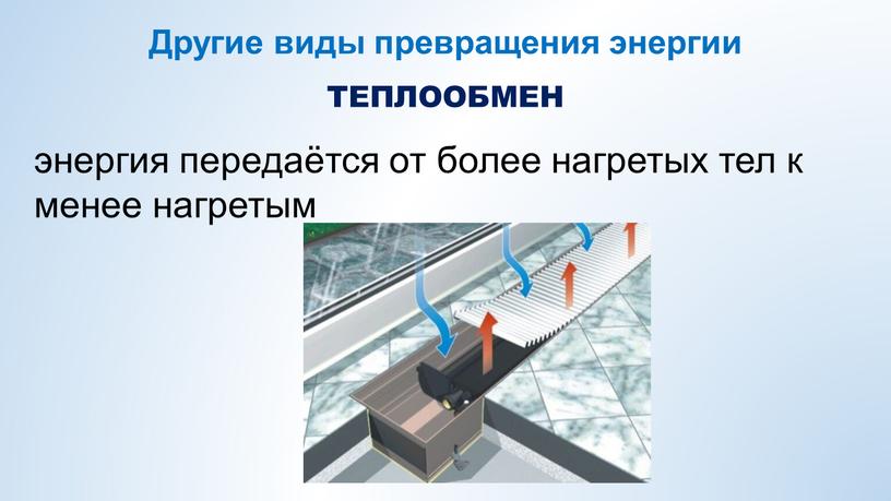 Другие виды превращения энергии