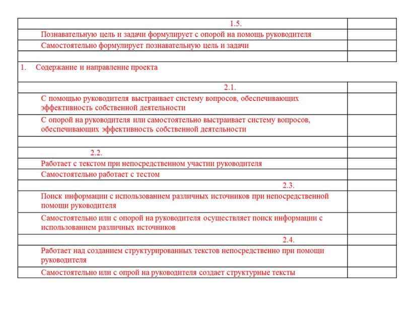 Познавательную цель и задачи формулирует с опорой на помощь руководителя