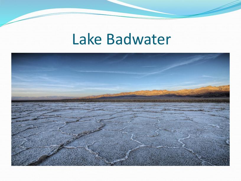 Lake Badwater