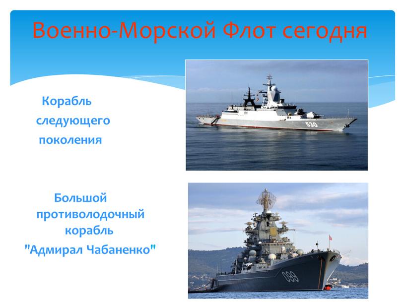 Военно-Морской Флот сегодня