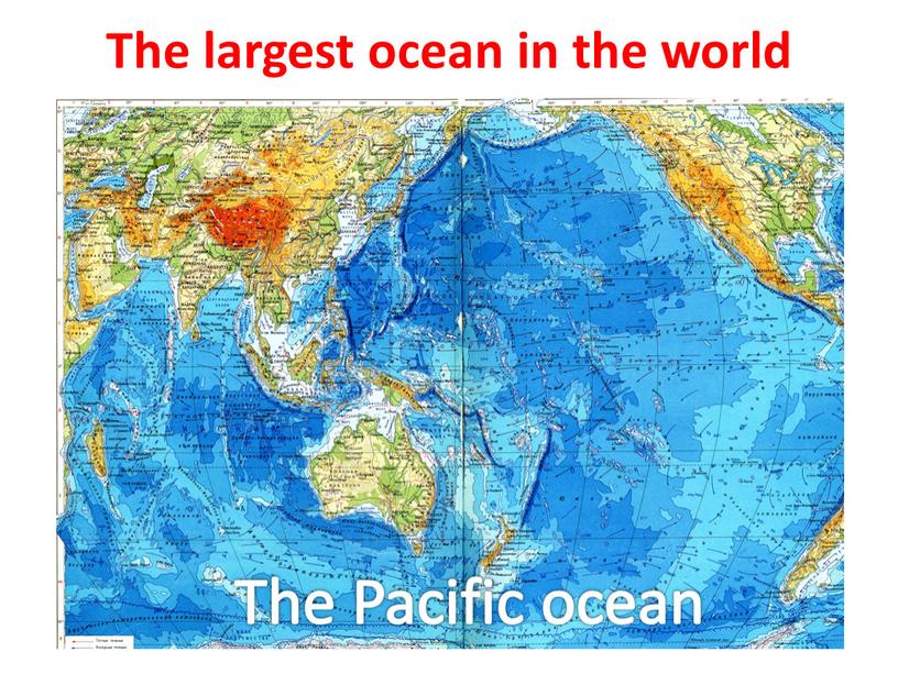 The largest ocean in the world