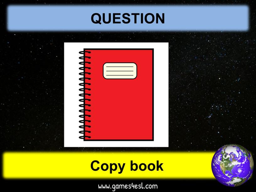 QUESTION Copy book