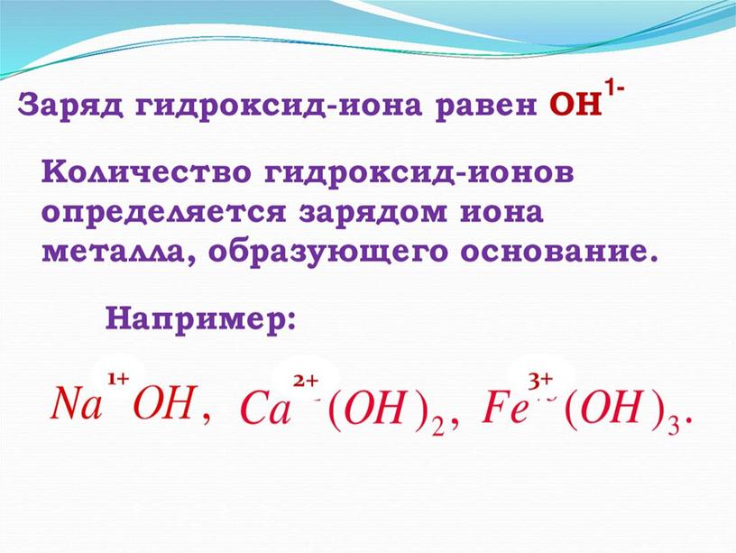 Урок химии в 8 классе по теме "Основания"