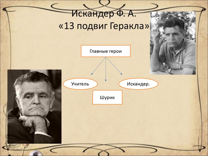 Искандер Ф. А. «13 подвиг Геракла»