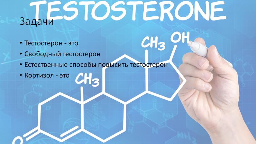 Задачи Тестостерон - это Свободный тестостерон