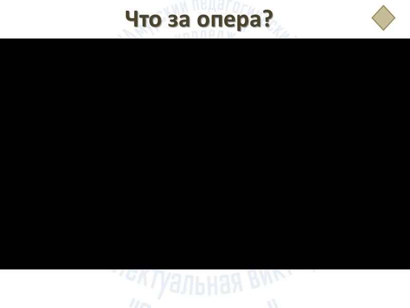 Что за опера?