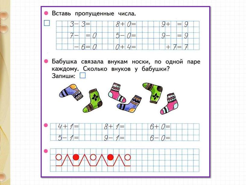 Презентация цифра 1 математика 1 класс школа россии