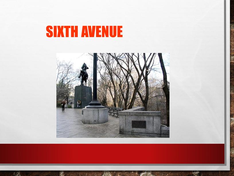 Sixth Avenue