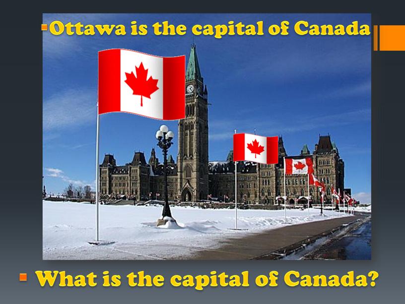 What is the capital of Canada?