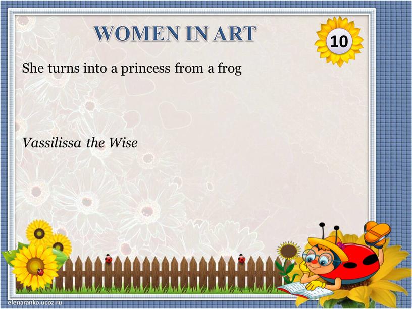 Vassilissa the Wise She turns into a princess from a frog 10