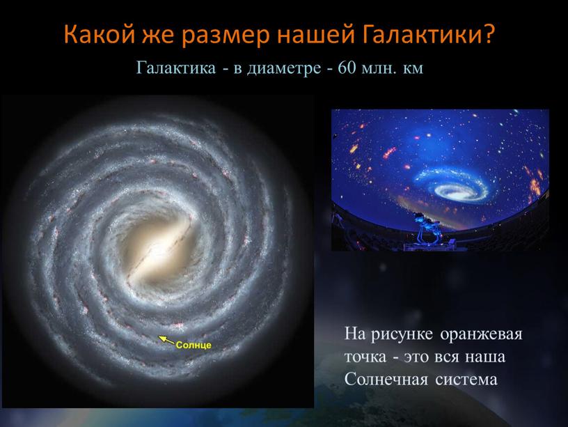 Какой же размер нашей Галактики?