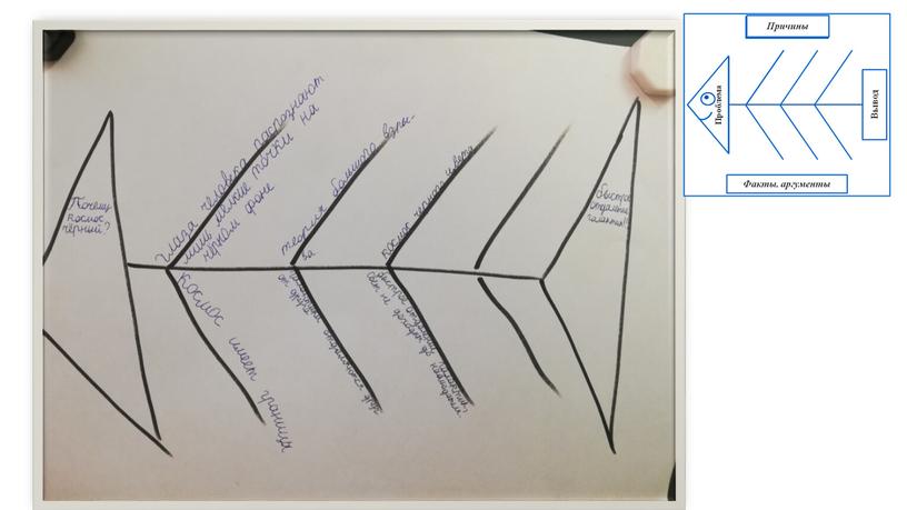 Применение приёма «Фишбоун»  как одного из методов активного обучения в дополнительном образовании детей.