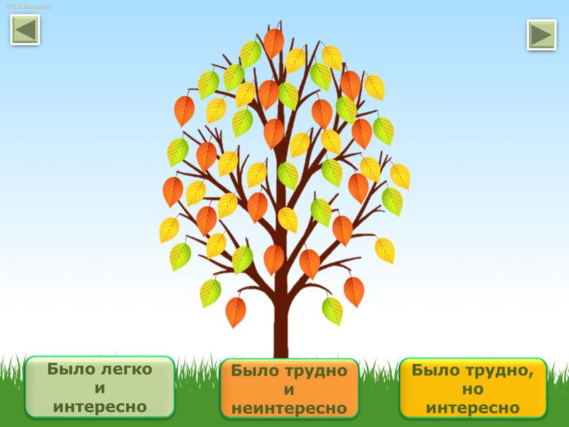 Было легко и интересно Было трудно, но интересно