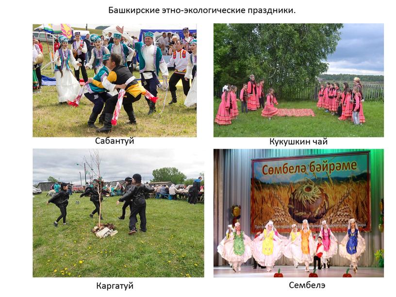 Башкирские этно-экологические праздники