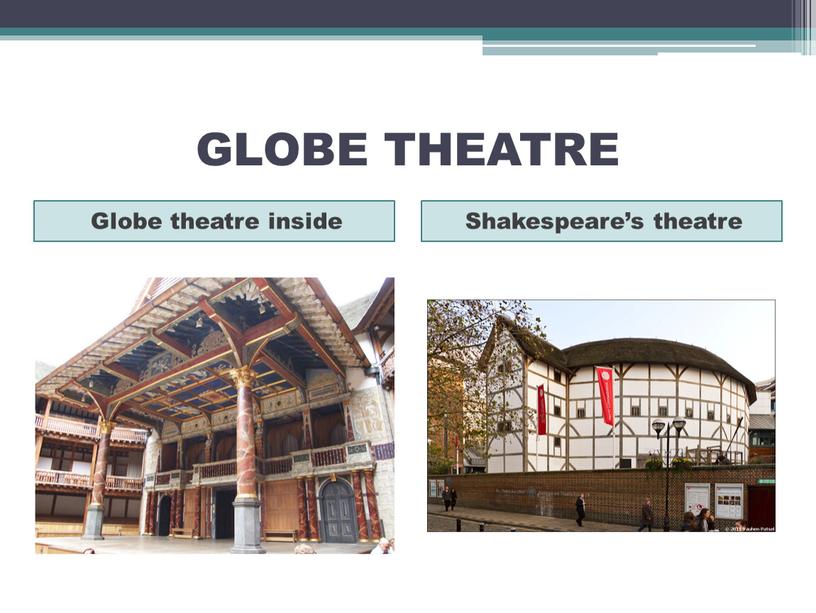 GLOBE THEATRE Globe theatre inside