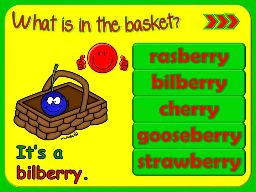 rasberry bilberry cherry gooseberry strawberry It’s a bilberry.