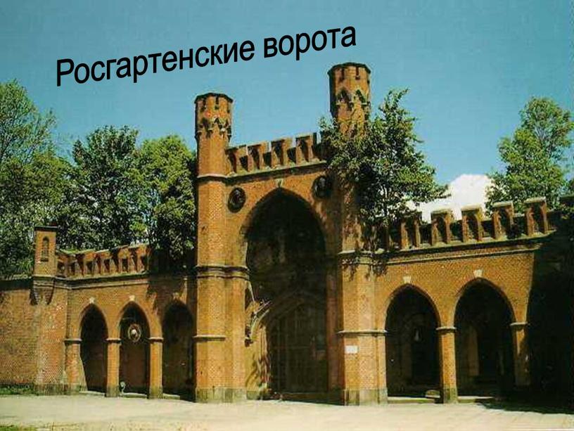 Росгартенские ворота