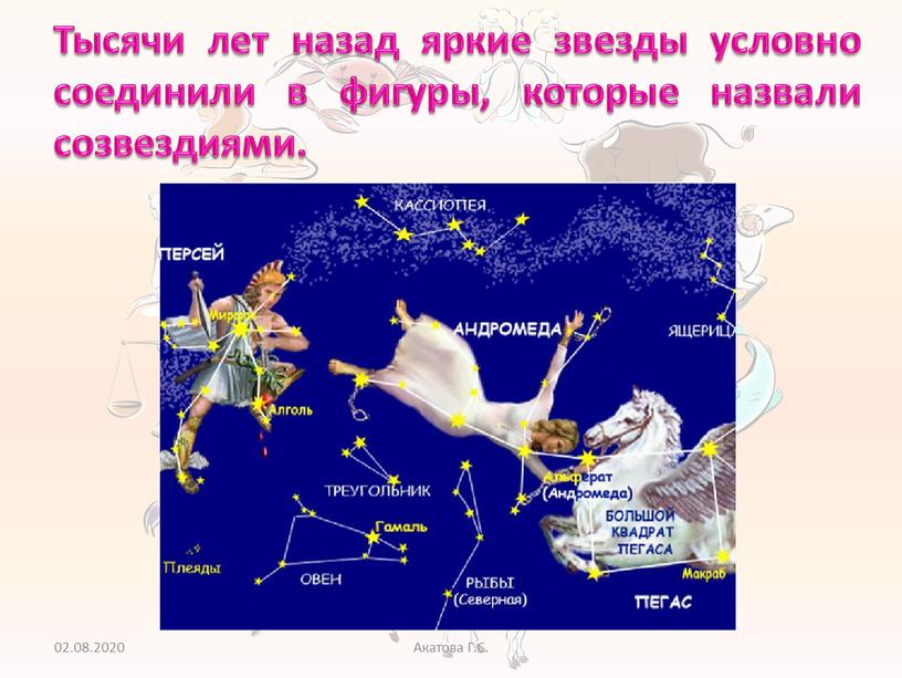 Тысячи лет назад яркие звезды условно соединили в фигуры, которые назвали созвездиями