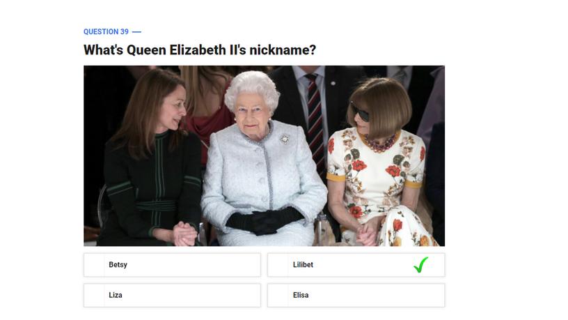 Методическая разработка  "The Royal Family Quiz"