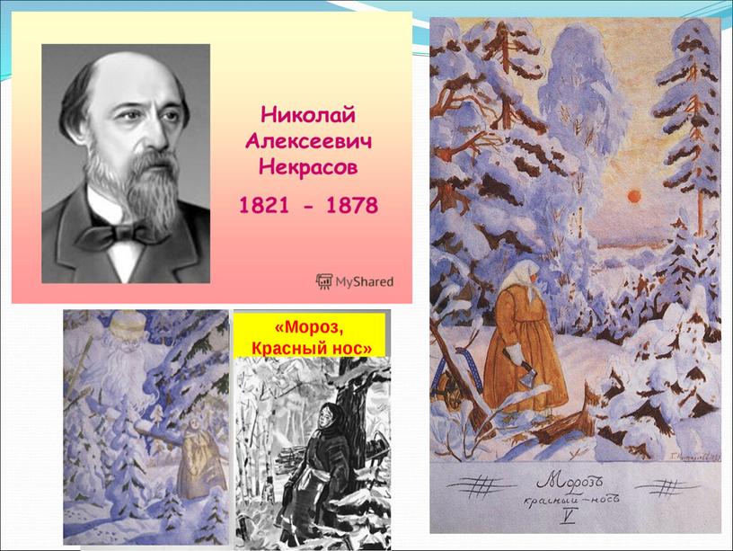 Н.А.Некрасов "Не ветер бушует над морем", презентация к уроку