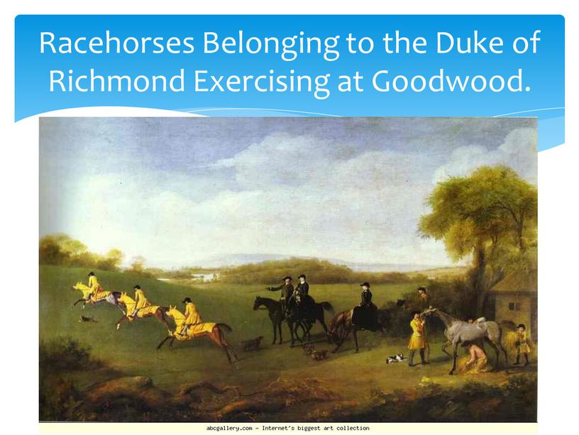 Racehorses Belonging to the Duke of