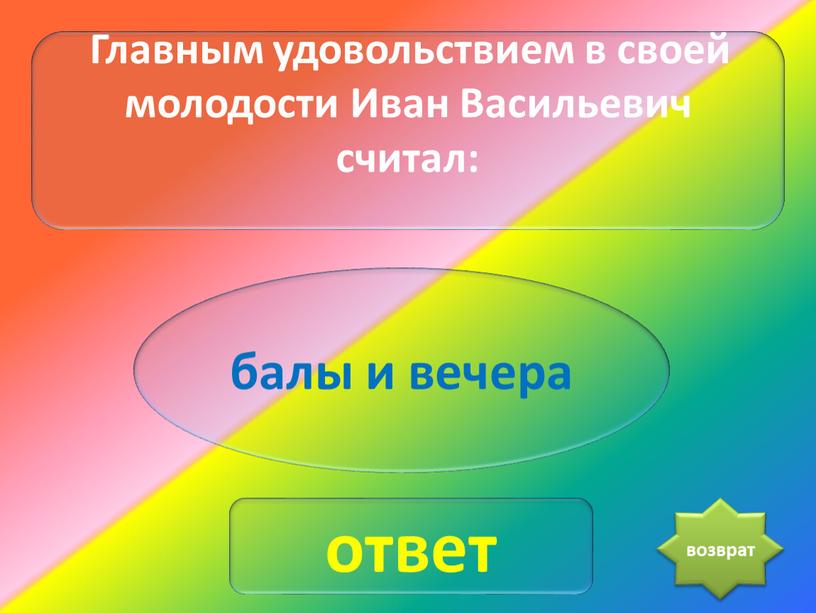 Главным удовольствием в своей молодости