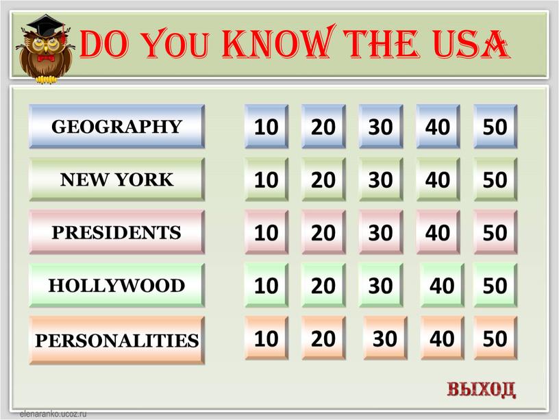 GEOGRAPHY PERSONALITIES HOLLYWOOD