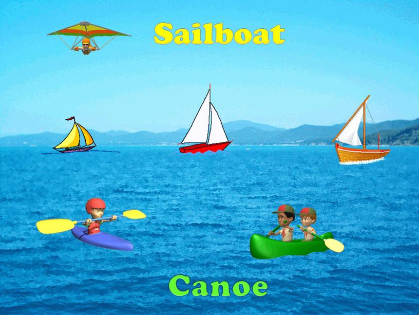 Sailboat Canoe