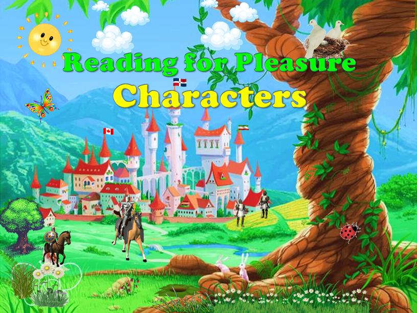 Reading for Pleasure Characters