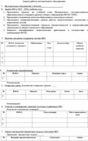 Обложка для материала Анализ работы методического объединения