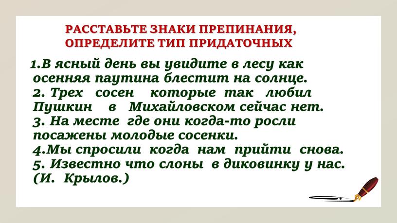 В ясный день вы увидите в лесу как осенняя паутина блестит на солнце