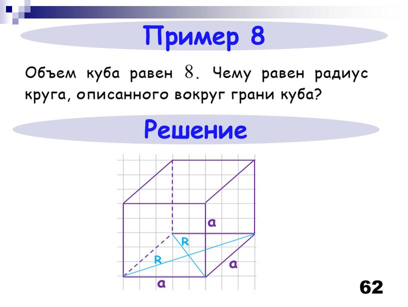 62 Пример 8 Решение