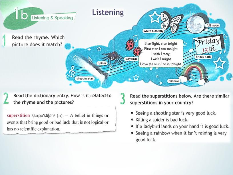 Spotlight 9 М1b Listening & Speaking