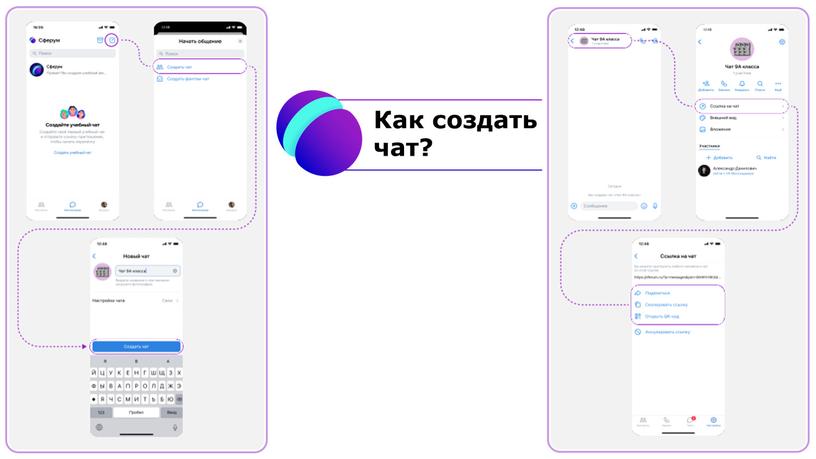 Как создать чат?