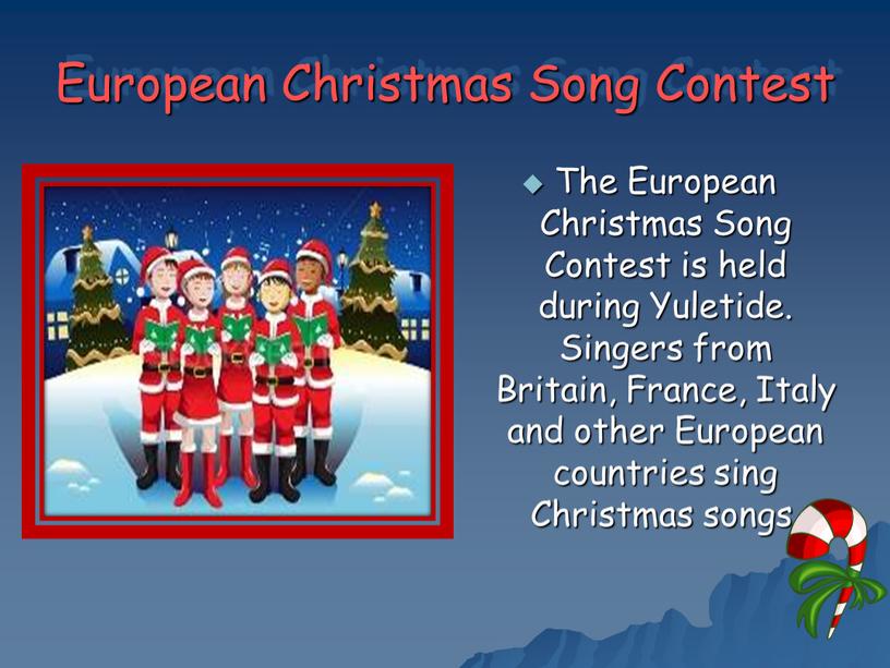 European Christmas Song Contest