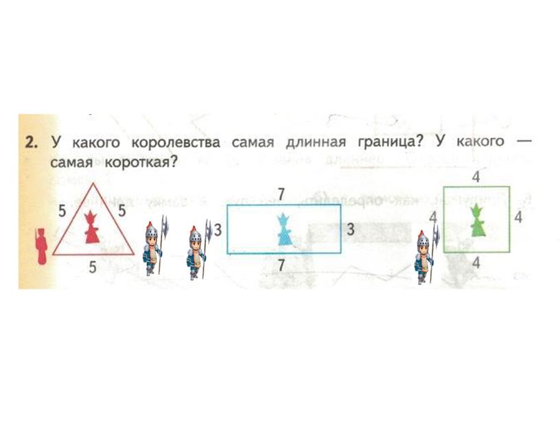 Презентация к уроку математики в 1 классе "Периметр"