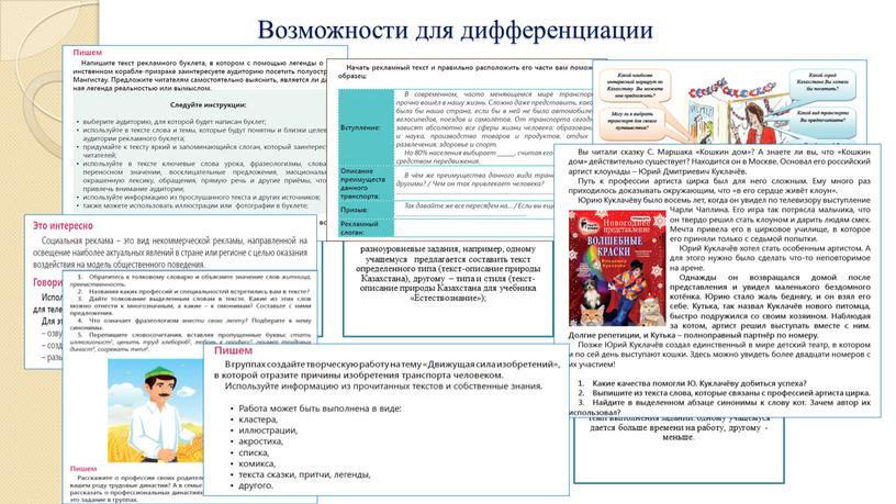 Возможности для дифференциации