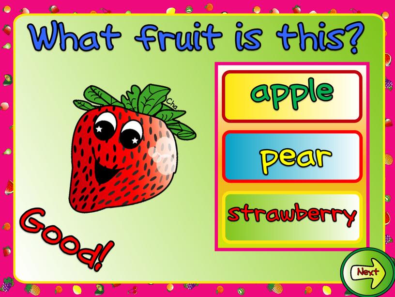 Игра-презентация по английскому языку на тему:"What fruit is this?"