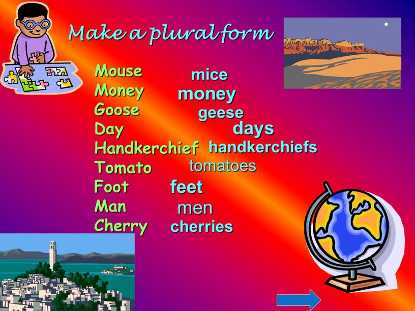 Make a plural form Mouse Money