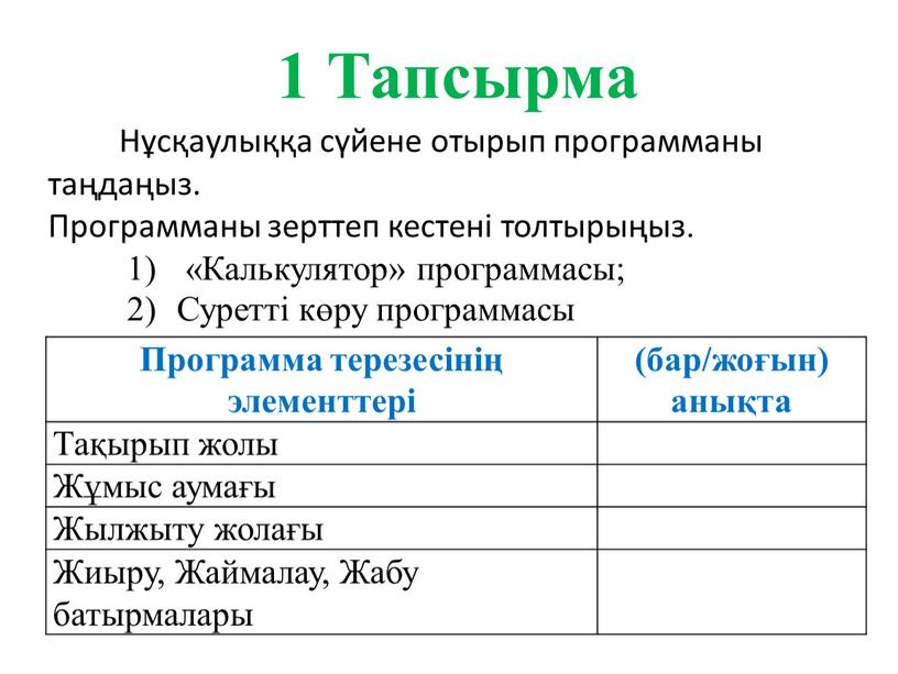 Программаны тестілеу презентация