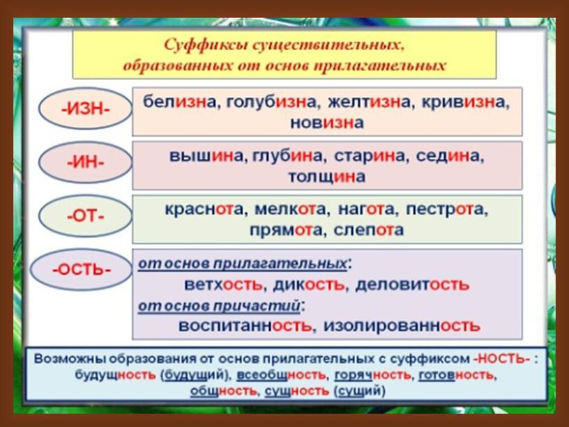 Презентация  Правописание имен существительных